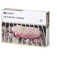 HENDI Lavasteine 5 kg grob schwarz