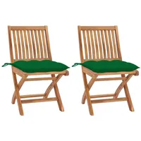 VidaXL Gartenstühle 23 x 43 x 108 cm braun