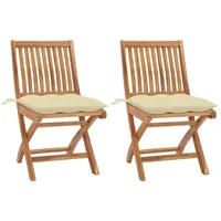 VidaXL Gartenstuhl 55 x 70 x 106 cm braun