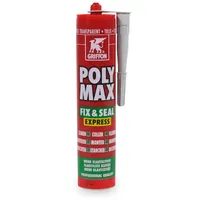 Griffon Poly Max Fix 1Seal Express Klebemasse Grau transparent