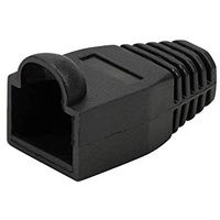 Logilink MP0064 - Knickschutztülle für RJ45, schwarz,