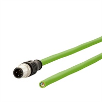 BTR Netcom Metz Connect Anschlussleitung M12 Stecker 4polig D-kodiert