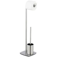 Wenko - Stand WC-Garnitur Iria, Edelstahl matt Badzubehör (99.99