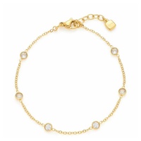 LEONARDO Mini CIAO Armband gold Edelstahl 022920 Größe 18,5