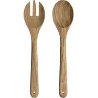 LEONARDO HOME 023076 Salatbesteck, Holz
