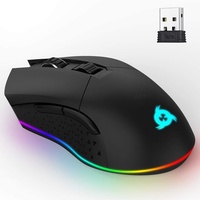 Klim Blaze - Wiederaufladbare kabellose RGB Gaming Maus -