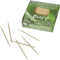 Papstar Zahnstocher, Holz pure" rund 6,5 cm