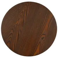 VidaXL Bistrotisch Dunkelbraun 40 cm MDF