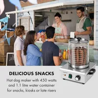 Klarstein Wurstfabrik 450 Hot Dog Maker, 450W 5L 30-100°C