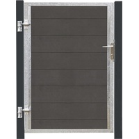Plus Gartentor Futura 99 x 145 cm Schiefergrau/WPC