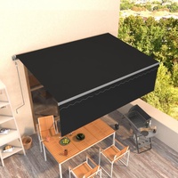 VidaXL Automatisch Gelenkarmmarkise 400 x 300 cm anthrazit inkl.