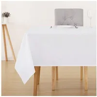 Deconovo Tischtuch Tischdecke Wasserabweisend Tischwäsche Lotuseffekt Tischtücher Tischdeko Tischdecke,
