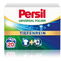 Persil Universal Pulver Tiefenrein Waschmittel (20 Waschladungen), Vollwaschmittel für