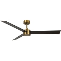 BEACON Climate IV 132 cm Deckenventilator nussbaum/messing antik