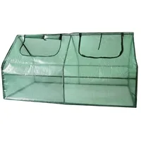 NATIV Foliengewächshaus pulverbeschichtet Grün Folien 0 mm 1,62 m2