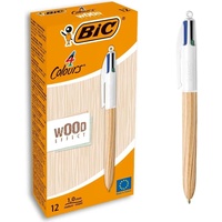 BIC 4 Colours Wood Style« beige