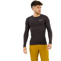 Salewa Zebru Responsive Langarm-t-shirt - Onyx - XL