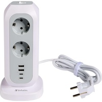 Verbatim EU Power Tower EUPT-01 11xAC / 2xUSB-A /