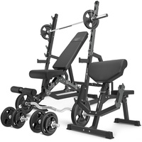 Marbo Sport Set MS6_2.0_83KG | Doppelseitige Bank + verstellbare