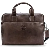 Farmhood Businesstasche Nashville Briefcase RV 1F Dark Brown