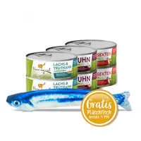 I LOVE MY CAT Starter-Paket mit Katzenfutter Nass -