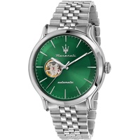 Maserati Herrenuhr Edelstahl grün Herren