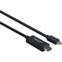 Manhattan 1080p Mini-DisplayPort auf HDMI-Kabel, Mini-DisplayPort-Stecker auf HDMI-Stecker, 1,8