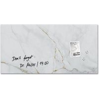 Sigel Glas-Magnettafel Artverum 91,0 x 46,0 cm Design Marble