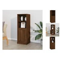 VidaXL Highboard Braun Eichen-Optik 36x35,5x103,5 cm Holzwerkstoff