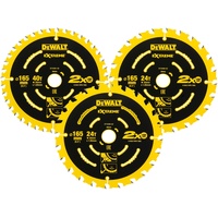 DeWalt ELITE Kreissägeblatt 165/20 mm SET