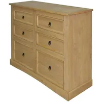 VidaXL Sideboard Mexiko-Stil Kiefernholz 110x43x81 cm