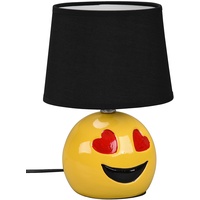 Trio Lovely Tischleuchte E14 10 W schwarz