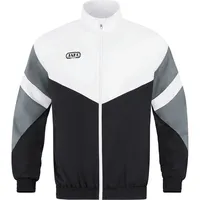 Jako Freizeitjacke Retro schwarz/weiß/steingrau S