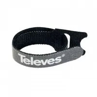 Televes Nylonklettband schwarz