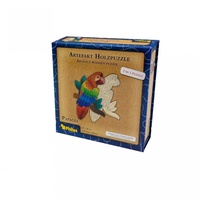 Philos 9082 - Artefakt Holzpuzzle 2in1 Papagei