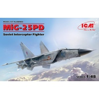 ICM Modellbausatz MiG-25 PD, Soviet Interceptor Fighter