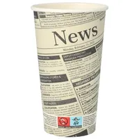 Papstar Pappbecher 0,5 l Weiß 1000 St.