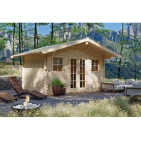 SKANHOLZ Skan Holz Holz-Gartenhaus Davos 1 Natur 380 cm
