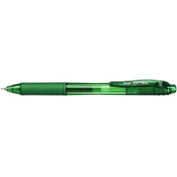 Pentel EnerGelX BLN105 Gelschreiber grün/transparent 0,25 mm, Schreibfarbe: grün,