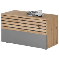 Bega Consult MID.YOU Garderobenbank Grau, Eiche Artisan, Kunststoff, 85x48x38