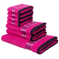 OTTO home Jonnie Handtuchset 7-tlg. rosa