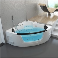 Home Deluxe Laguna L Whirlpoolbadewanne 157 x 157 cm