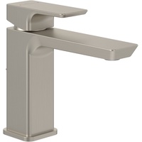 Villeroy & Boch Subway 3.0 Einhebel-Waschtischarmatur mit Zugstangen-Ablaufgarnitur, brushed