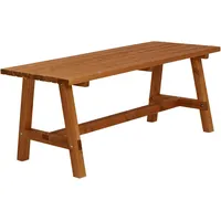 Plus Country Plankenbank - 177 cm - Farbgrundiert Teak