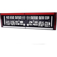 Was W253 2102 Kennzeichenhalter, Reflektor, Bremslicht, Rückfahrscheinwerfer, Kennzeichenleuchte (B