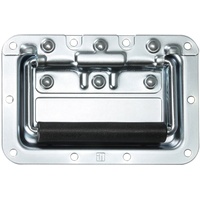 Adam Hall Hardware - Klappgriff mittel gefedert in Einbauschale