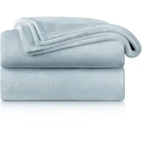 Blumtal Kuscheldecke Hellblau, Textil, Rechteckig, 270x230 cm Wohntextilien, Decken,