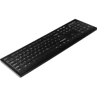 Active Key desinfizierbare Hygiene-Tastatur, vollversiegelt, Schwarz