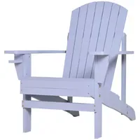Outsunny Gartenstuhl 97 x 72 x 93 cm grau