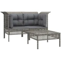 VidaXL Modell 20 Loungeset grau
